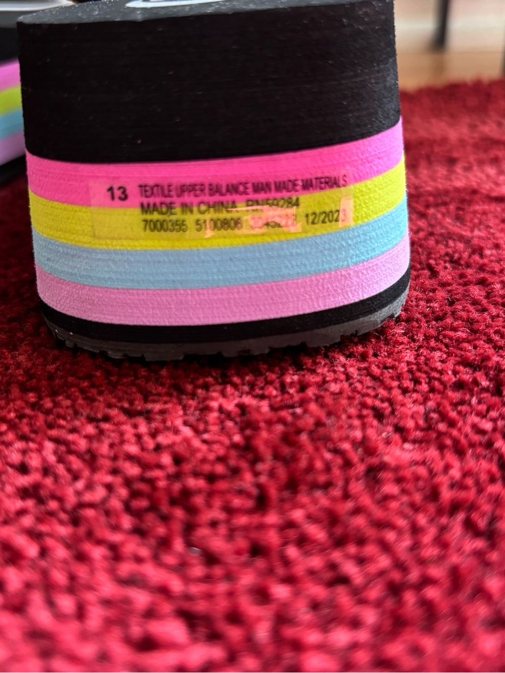 Sugar & Jade black platform flip flop - Picture 5 of 7